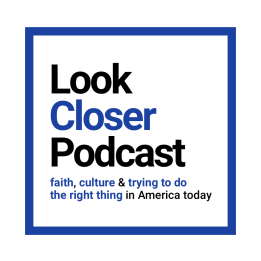 Look Closer Logo with Tagline